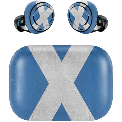 Scotland Flag Distressed Amazon Echo Buds Skin